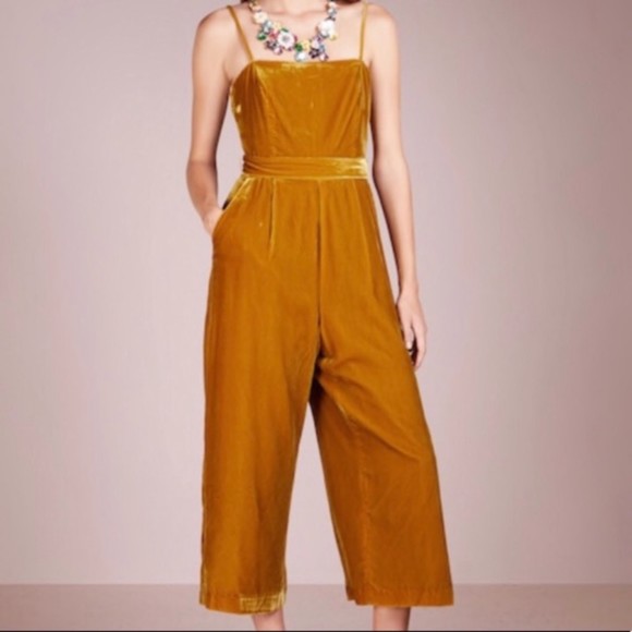 J. Crew 365 Marseille Crushed Velvet Jumpsuit - 12 - Picture 5 of 10